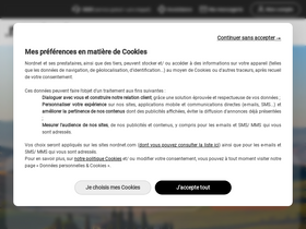 'nordnet.com' screenshot