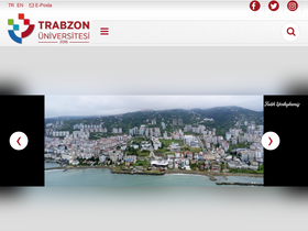 'trabzon.edu.tr' screenshot
