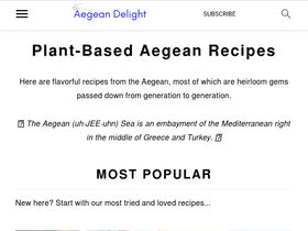'aegeandelight.com' screenshot