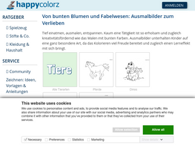 'happycolorz.de' screenshot