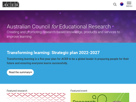 'acer.org' screenshot