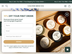 calyanwaxco.com