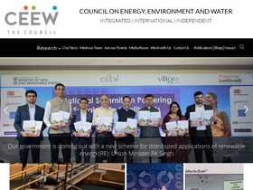 'ceew.in' screenshot