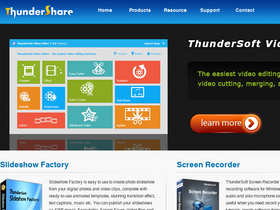 'thundershare.net' screenshot