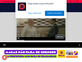 'rlagosnoticias.com.br' screenshot