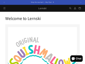 Lernski homepage screenshot