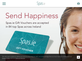 'spas.ie' screenshot