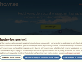 'howrse.pl' screenshot