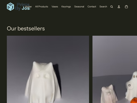 Printsbyjosh homepage screenshot