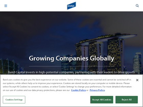 'rwbaird.com' screenshot