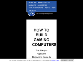 'build-gaming-computers.com' screenshot