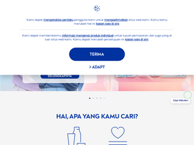 'nivea.co.id' screenshot