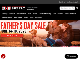 'dbsupply.com' screenshot