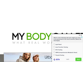 'mybodygallery.com' screenshot
