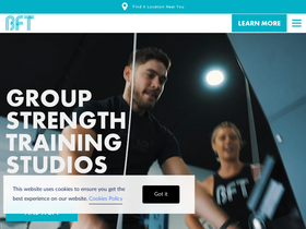 'bodyfittraining.com' screenshot