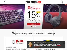 'tanio.co' screenshot