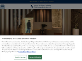 'domusacademy.com' screenshot