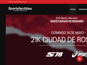 'sportsfacilities.com.ar' screenshot