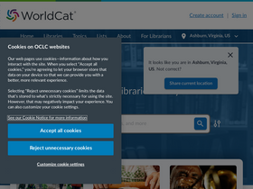 'uwashington.worldcat.org' screenshot