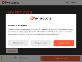 'swissquote.lu' screenshot