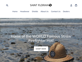 saintflorianclothing.com homepage screenshot