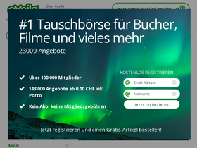 'exsila.ch' screenshot