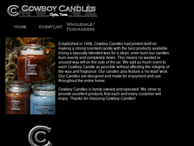 cowboycandle.com