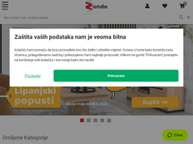'zondo.hr' screenshot
