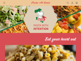 pastaaldentebykeila.com homepage screenshot