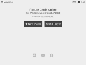 'picturecards.online' screenshot