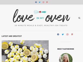 'loveinmyoven.com' screenshot