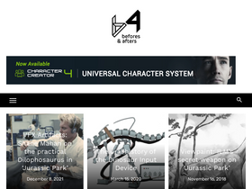 'beforesandafters.com' screenshot