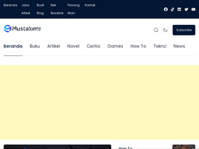 'mustakim.org' screenshot