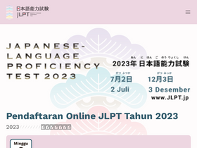 'jlptonline.or.id' screenshot