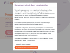 'konto.fillup.pl' screenshot