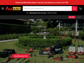 Partech homepage screenshot