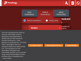 'parcapazari.com' screenshot