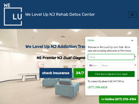 'welevelupnj.com' screenshot