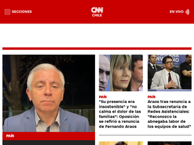 'cnnchile.com' screenshot