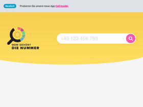 'wemgehoert.de' screenshot