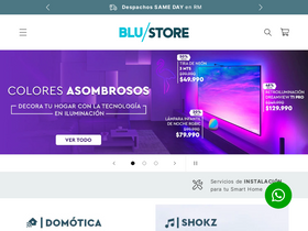 'blustore.cl' screenshot