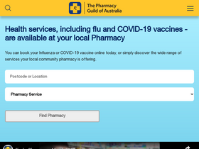 'findapharmacy.com.au' screenshot