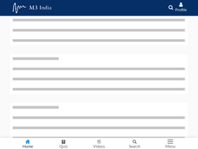 'm3india.in' screenshot