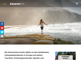 'kanarenzeit.de' screenshot