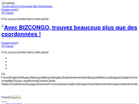 'bizcongo.com' screenshot