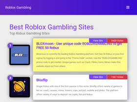 Best Roblox Gambling Sites — The Most Trusted Robux Gambling
