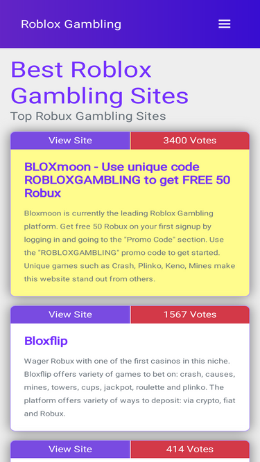 Is bloxflip.com a legit Roblox Robux casino site or a scam? - Quora