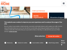 'thomasmore.be' screenshot