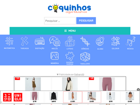 'coquinhos.com' screenshot