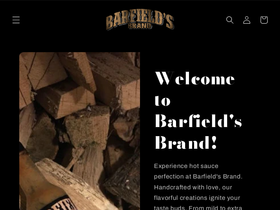barfieldsbrand.com homepage screenshot